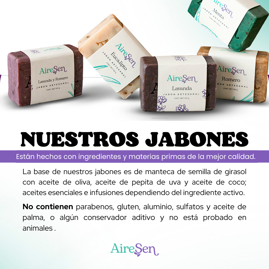 Kit 3 Jabones Refrescante