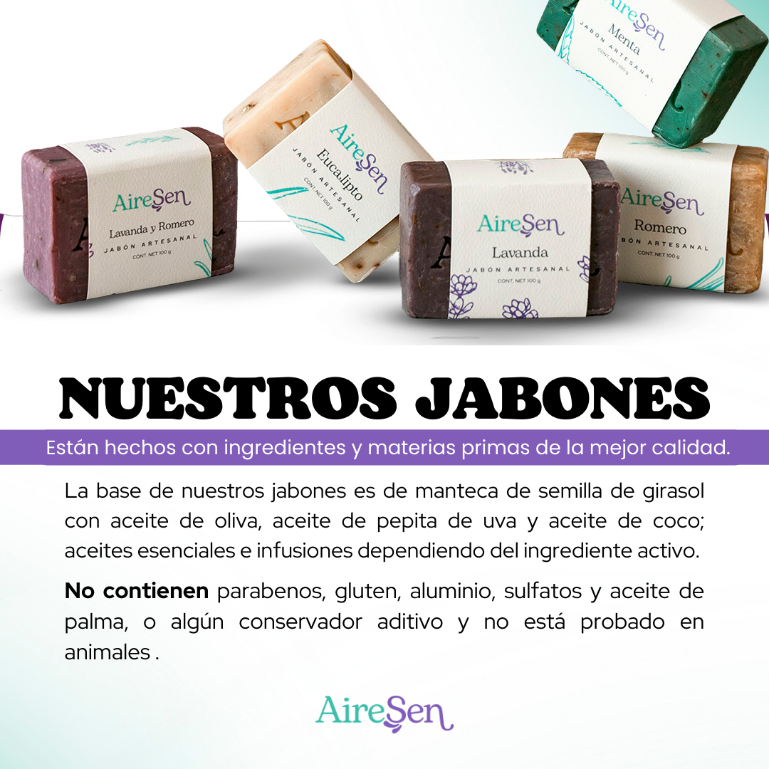 Jabones Artesanales Set de 10-150 unidades)